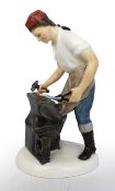Royal Doulton Figurine The Blacksmith of Williamsburg HN 2240