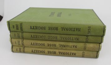 The Rose Annual 4 Volumes National Rose Society