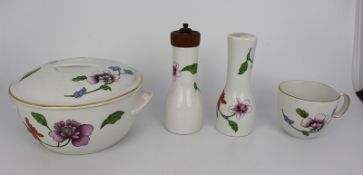 Collection of 4 Pieces of Royal Worcester Astley Pattern