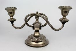 Vintage Silver Plated Candelabra