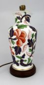 Royal Worcester Porcelain Table Lamp