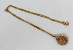 Vintage 9ct Gold Locket on Chain