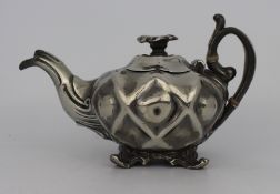 Antique Silver Plated Tea Pot by James Dixon & Sons