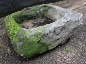 Antique Yorkstone Planter