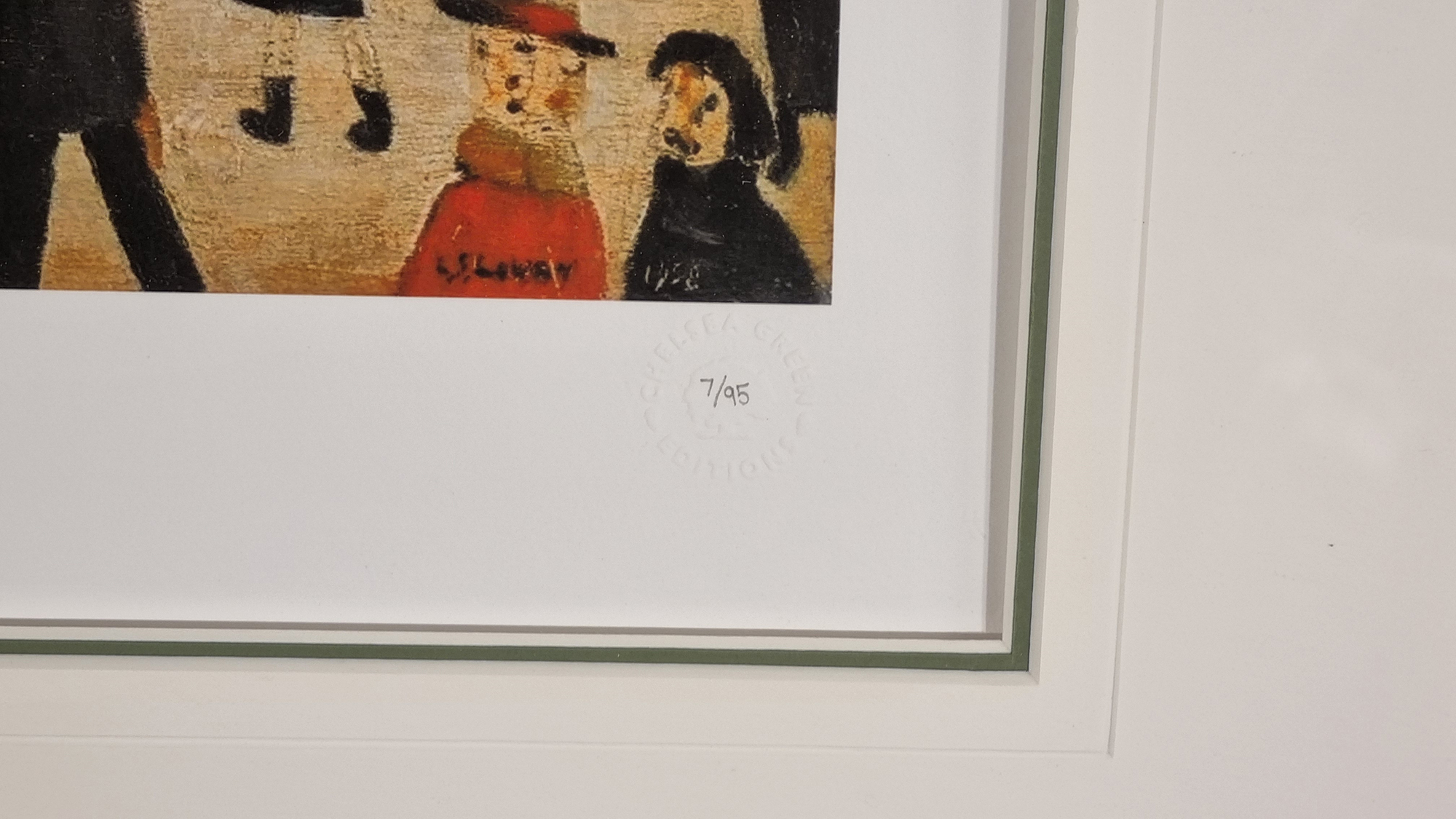 L.S. Lowry Limited Edition """"The Auction"""" - Image 3 of 9