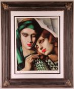 Tamara de Lempicka """"The Green Turban"""" with Lempicka Estate (New York)