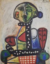 Limited Edition on Silk by Pablo Picasso