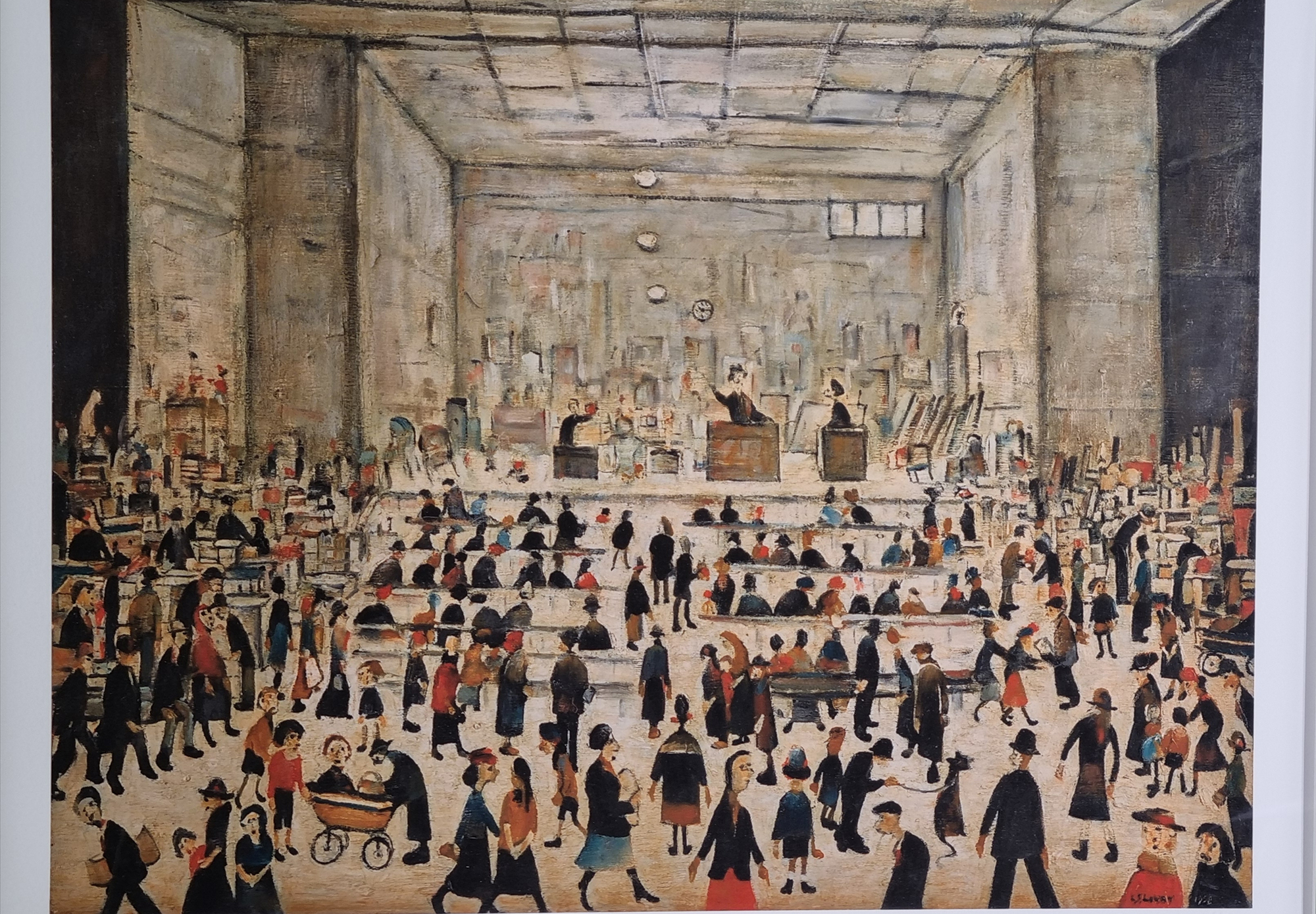 L.S. Lowry Limited Edition """"The Auction"""" - Image 2 of 9