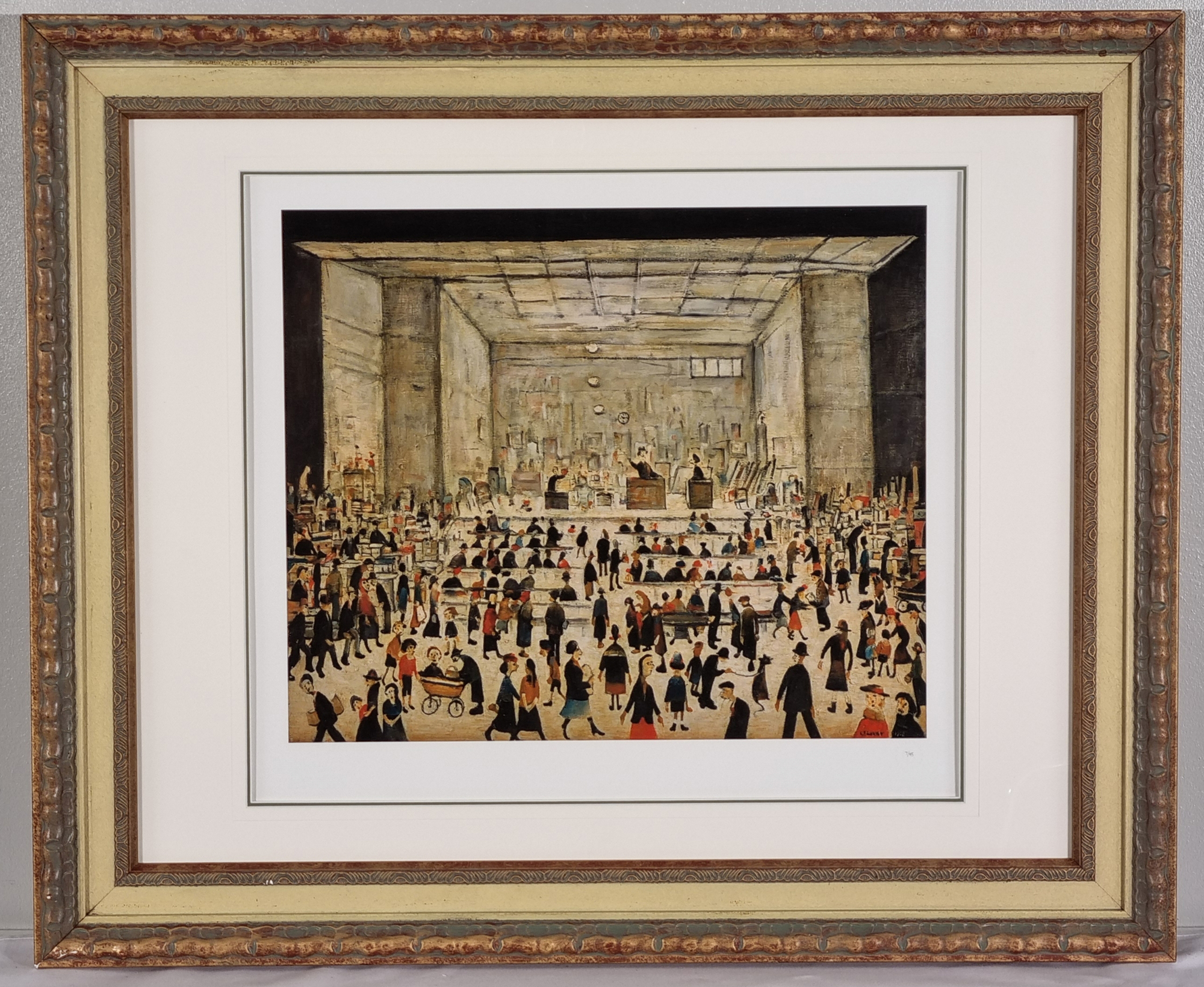 L.S. Lowry Limited Edition """"The Auction""""