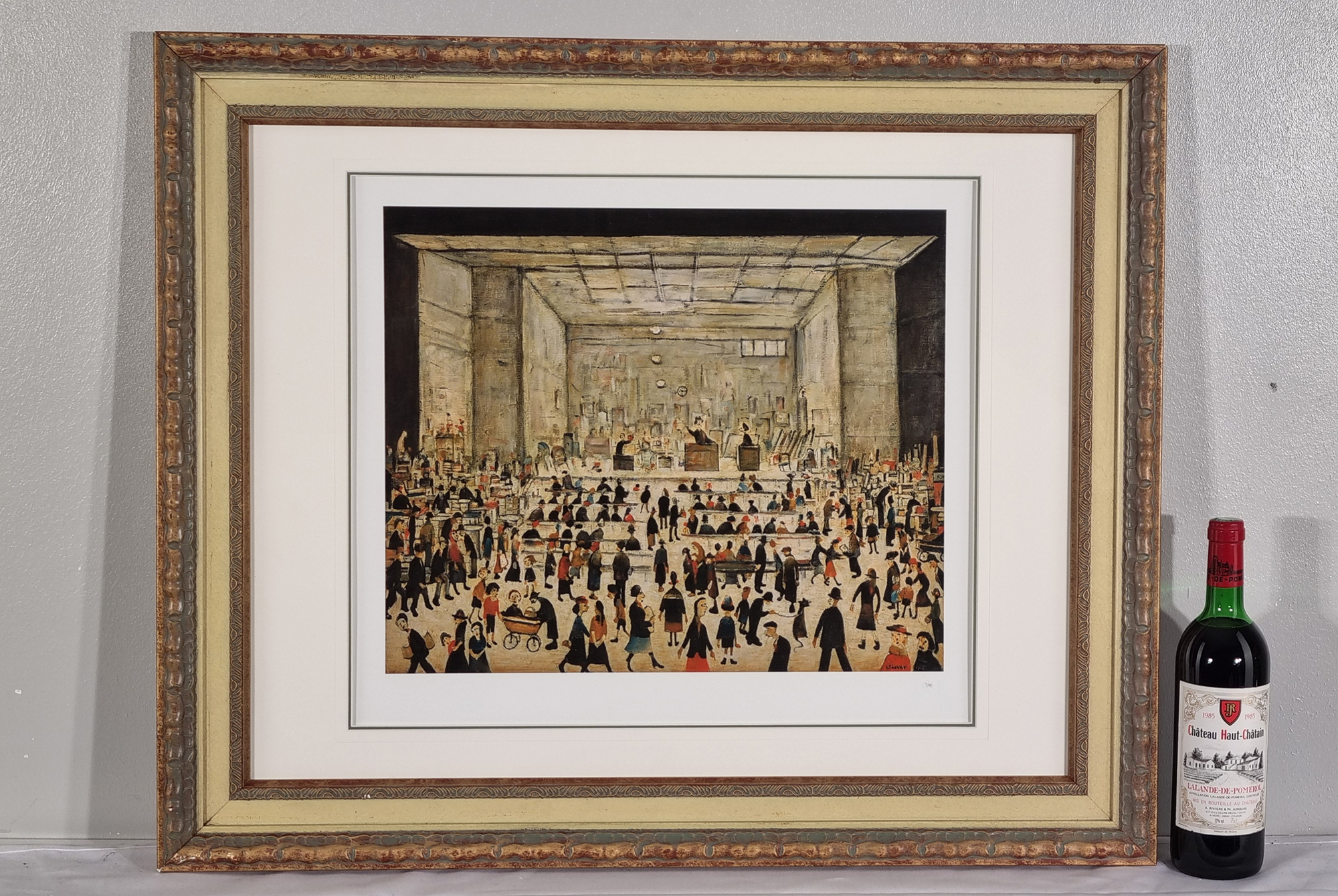 L.S. Lowry Limited Edition """"The Auction"""" - Image 8 of 9