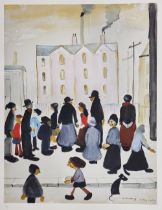 Limited Edition L.S. Lowry "Group of People, 1959"