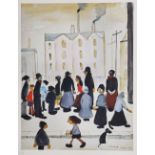 Limited Edition L.S. Lowry "Group of People, 1959"