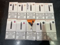 Joblot 10 x Aspire Pocex Kit Vape Pens Stainless Steel Pink Black Mix RRP £200