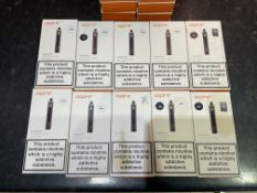 Joblot of 10 Aspire Pockex Kit Vape Pens White & Grey