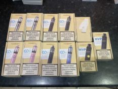 Joblot 11 x Innokin Go Z & MVP Vape Mods Blue RRP £200