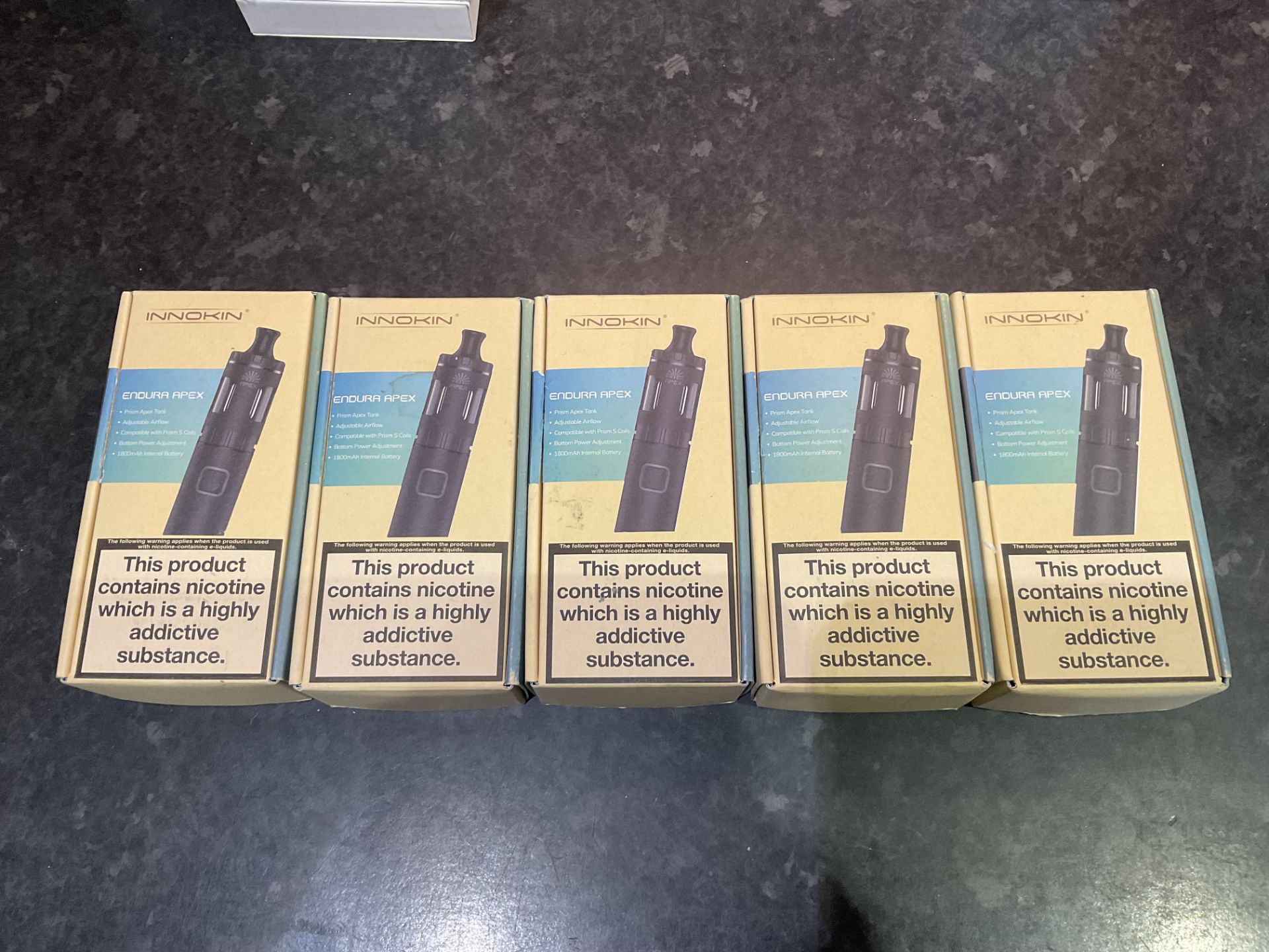 Joblot 5 x Innokin Endurance Apex Vape Mods Blue RRP £150