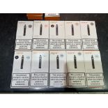 Joblot 10 x Aspire Pocex Kit Vape Pens Stainless Steel RRP £200