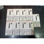 Joblot 9 x Aspire Pocex Kit Vape Pens Gold Gradient RRP £180