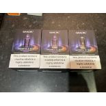 Joblot 3 x Smok Morph 2 Kit Vape Mods Rainbow & Black RRP £150