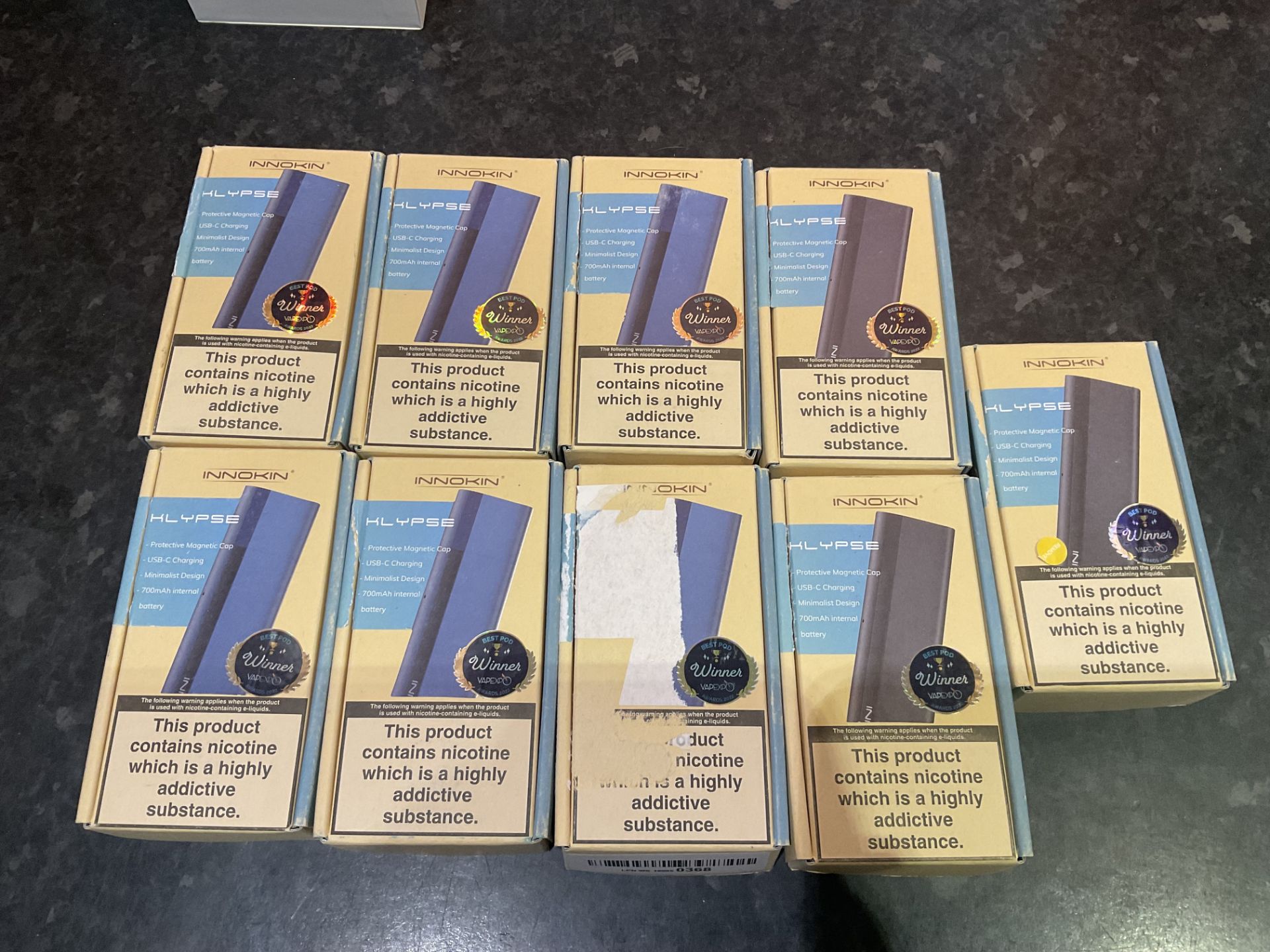 Joblot 9 x Innokin Kylpse Vape Mods Blue RRP £150