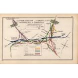 Clapham Junction Lavender Hill Battersea London Antique Railway Diagram-17.