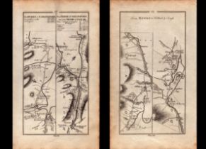 Ireland Rare Antique 1777 Map Dundalk Carlingford Newry Warrenpoint Down.