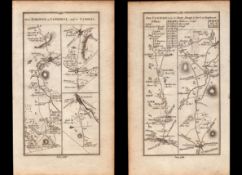 Ireland Rare King George III Antique 1777 Map Limerick Clonmell Cashell Thurles.