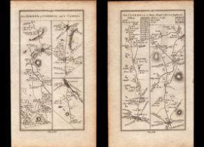 Ireland Rare King George III Antique 1777 Map Limerick Clonmell Cashell Thurles.