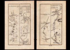 Ireland Rare Antique 1777 Map Mayo Westport Tuam Kilboyne Castlebar.