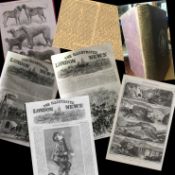 Illustrated London News Antique Bound Jan-June 1863 Over 600 Pages.