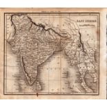 East Indies Rare 200 Years Old George VI Antique J Walker 1822 Map.