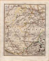 Gretna Green Jedburgh Lockerbie Selkirk - John Cary’s Antique 1794 Map-67.