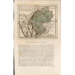 Lake District Antique c1783 F Grose Copper Coloured George III Map.