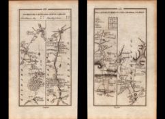 Ireland Rare Antique 1777 Map Carlow Wicklow Kildare Laois Offaly Etc.