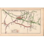Burton, Dove, Eggington, Willington Antique Railway Diagram-22.