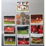 England World Cup 1966 Complete Year Set of Coinage & Collectors Cards