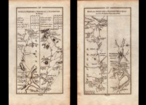 Ireland Rare Antique 1777 Map Wexford New Ross Waterford Duncannon Fort.