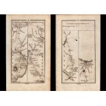 Ireland Rare Antique 1777 Map Wexford New Ross Enniscorthy Johnstown Castle.