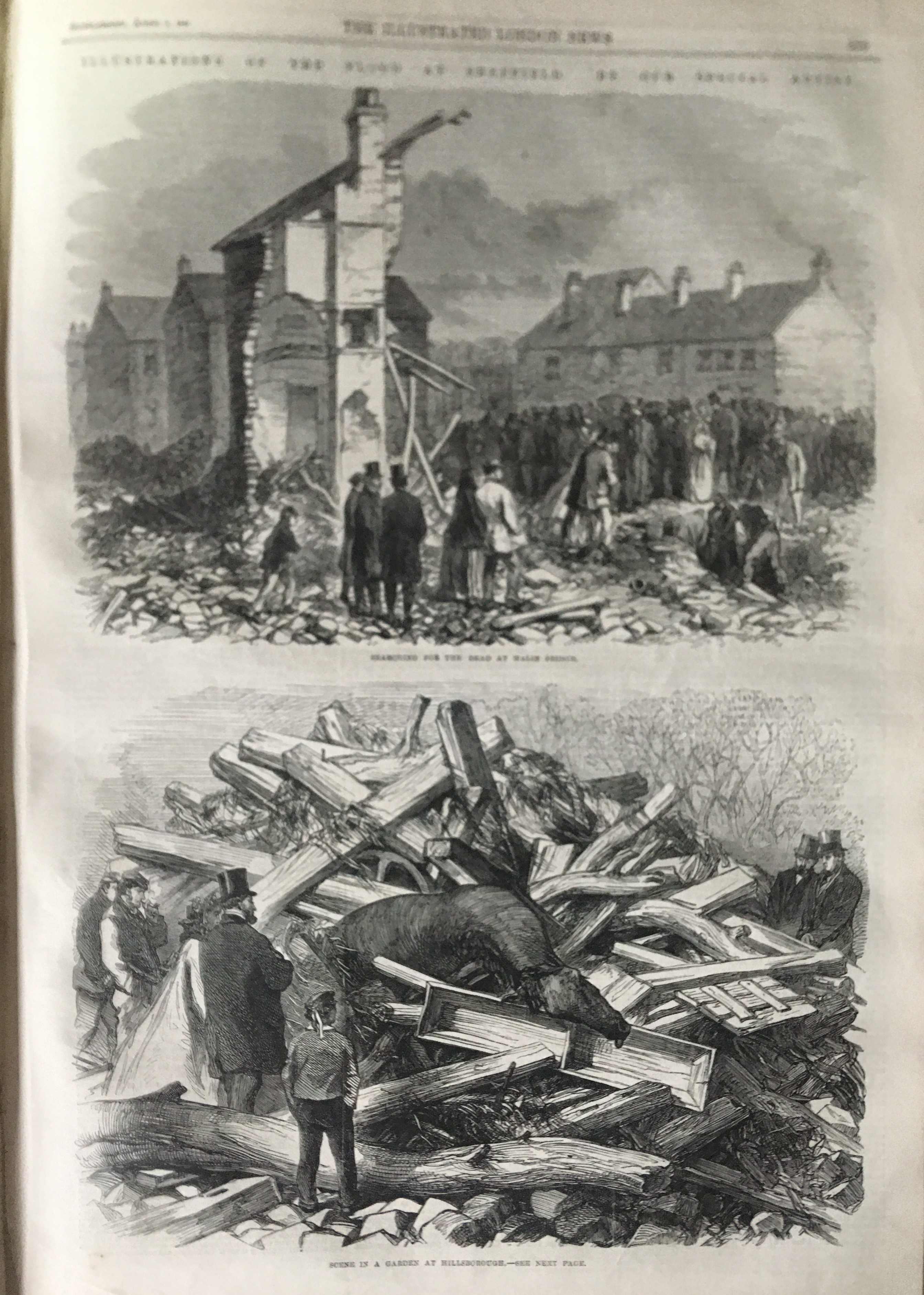 Illustrated London News Antique Bound Jan-June 1864 Over 600 Pages. - Image 7 of 15