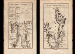 Ireland Rare Antique King George III 1777 Map Cork Macroom Kenmare Town.