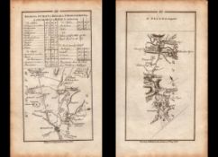 Ireland Rare Antique 1777 Map Sligo Mullingar Sonna Lough Roscommon.