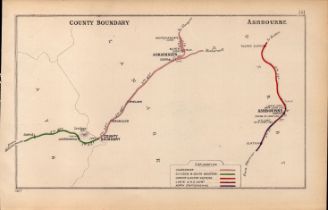 Strathaven & Ashbourne Antique Railway Junction Diagram-151