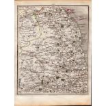 Northumberland John Cary’s Antique George III 1794 Map-68.