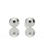 Sterling Silver Ball Stud Earring 3mm