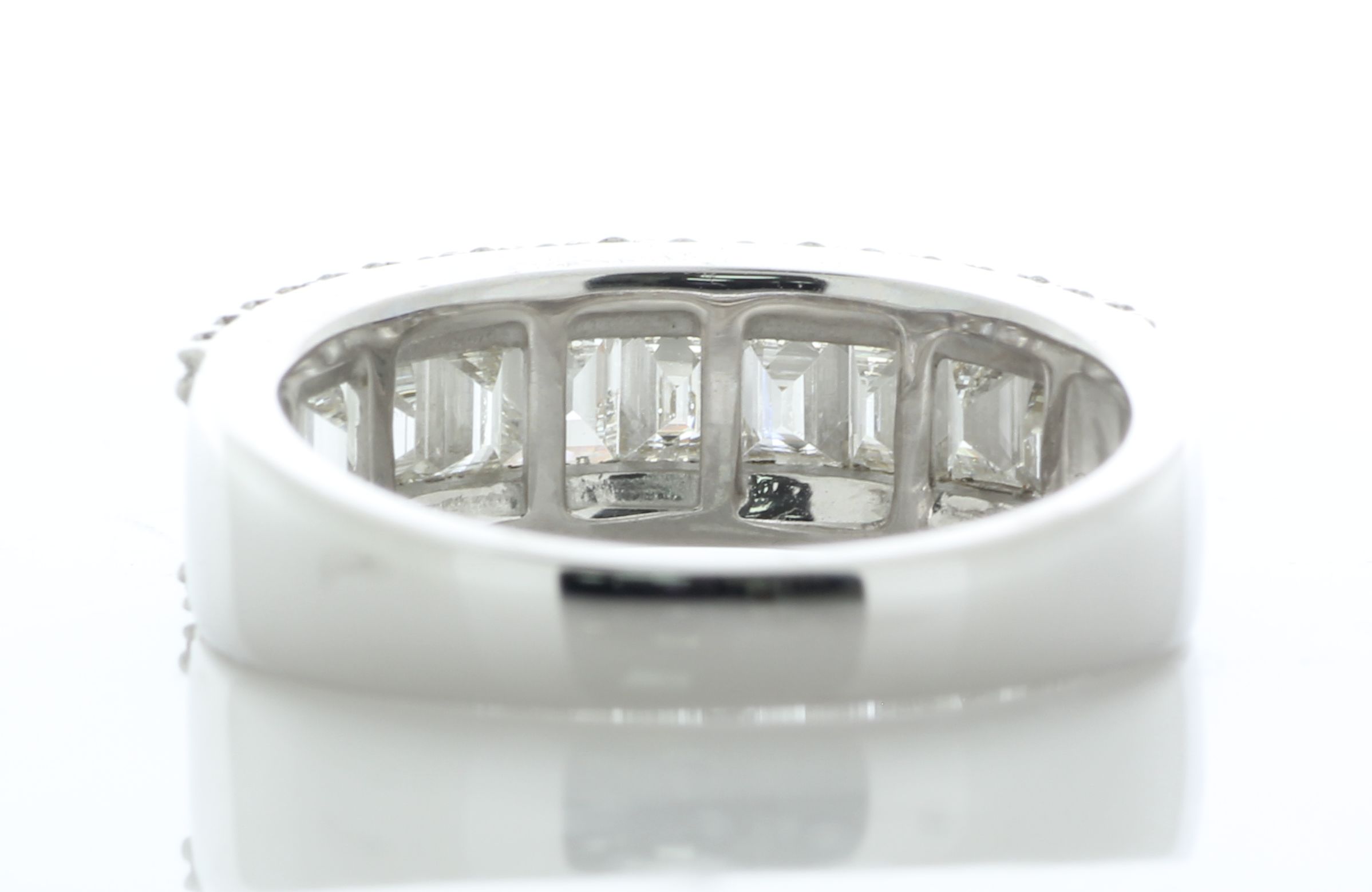 18ct White Gold Channel Set Semi Eternity Diamond Ring 1.37 Carats - Image 4 of 5