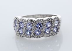 Sterling Silver Tanzanite Ring