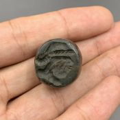 Ancient Jasper Seal Stamp, Antique Jasper Seal, Joz-74