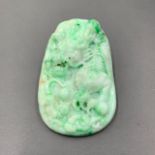 Natural Hand Carved Dragon Jadeite From Burma (Myanmar)