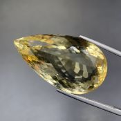 50.40 Cts Excellent Natural Yellow Citrine Gemstone