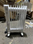 Vonhaus Oil Filled Radiator. RRP £80 - Grade U